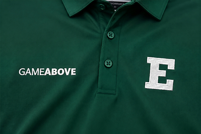 Eastern Michigan University Golf adds the GameAbove brand to its team apparel.