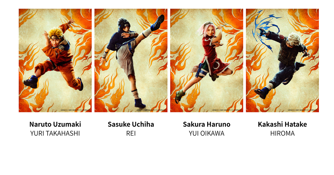 An Overwhelming "Ninja" Experience Transcending Dimensions in Kyoto! Character Visuals Revealed for Ninja Show NARUTO!