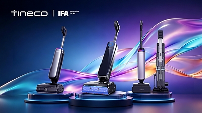 Tineco Shows How “The Future Cleans Itself” at IFA 2026 with Four New Floor Care Products