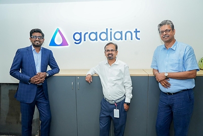Photo Caption: (L-R) Govind Alagappan, COO, Gradiant; Ravichandran Nachiappan, Director of Global Operations, Gradiant; and Hari Prasad, Managing Director – India, Gradiant, at the inauguration of Gradiant's expanded Global Engineering Center in Coimbatore.

