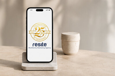 Celebrating 25 years of digital evolution. Established in 2001, Resite marks a quarter-century of guiding property management portfolios through major tech shifts-from early desktop layouts to today's mobile-first architectures and conversational AI marketing ecosystems.
