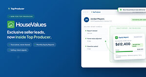 Constellation1 Brings HouseValues to Top Producer, Delivering Exclusive Seller Leads Directly Into the CRM Agents Already Use