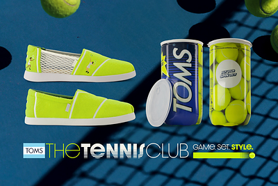 Game. Set. Style! TOMS Serves Up Bold New Tennis Ball-Inspired Alpargatas