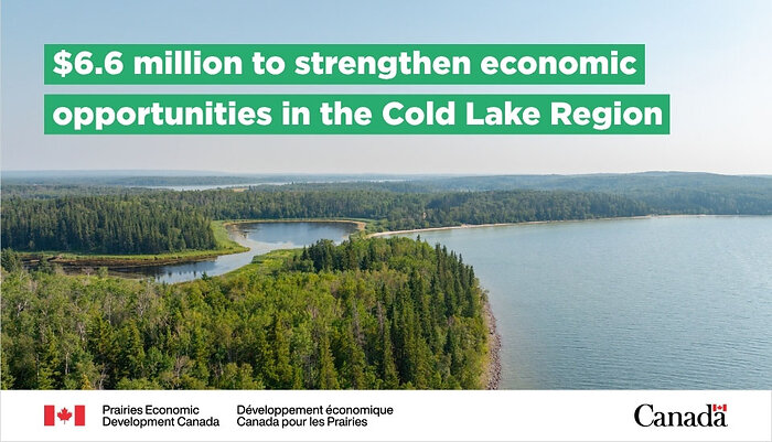 Federal government invests in Cold Lake’s energy and aviation sectors to build a stronger, more secure Canada