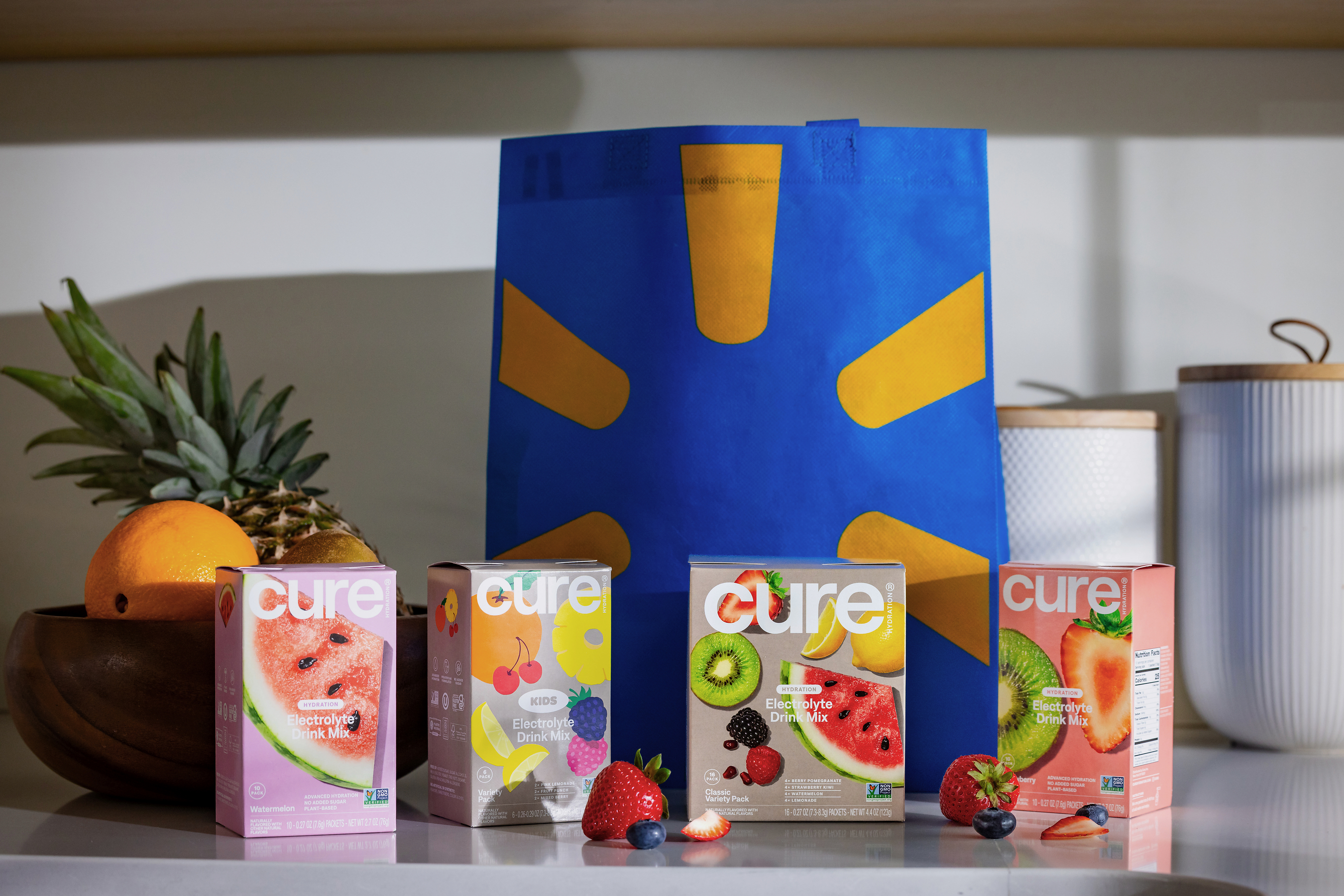 Cure Hydration Accelerates Retail Expansion with Walmart Launch