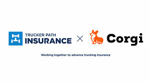CORGI INSURANCE AND TRUCKER PATH INSURANCE TO LAUNCH FIRST TRUCKING PROGRAM UNDERWRITTEN ON ROUTE-PLANNING DATA