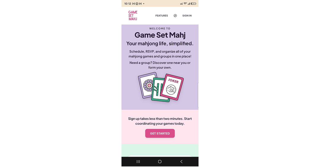 Game Set Mahj Says "Let Them Play Mahjong" With Debut of Scheduling & Coordination Tool For Mahjong Groups