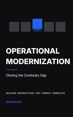 New Book Introduces "Operational Modernization," a Management Discipline for the AI Era