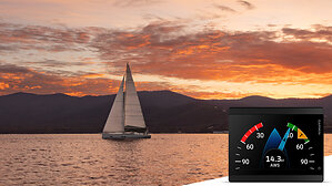 See all essential data on a sleek, high-resolution color display with the intuitive GMI 40 from Garmin