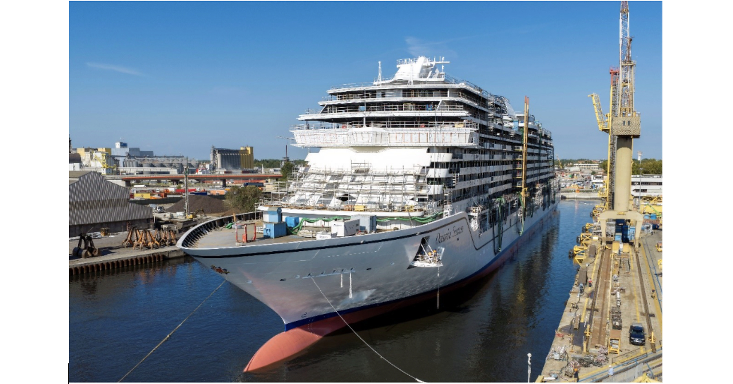 Oceania Cruises® Floats Out Oceania Sonata™, Marking Major Construction Milestone for First Ship in New Sonata Class