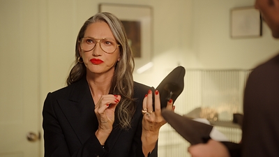 Jenna Lyons in VIVAIA FW26 Ad Campaign