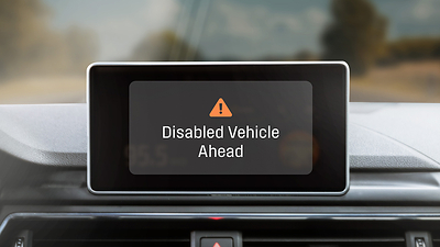 HAAS Alert, Disabled Vehicle Ahead
