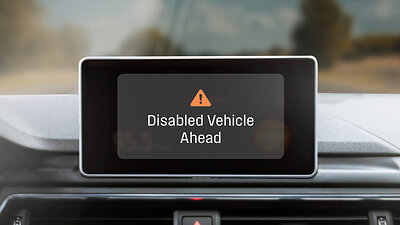 HAAS Alert, Disabled Vehicle Ahead