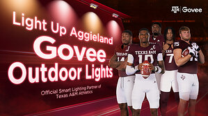 Govee and Texas A&amp;M Athletics Announce Official Smart Lighting Partnership