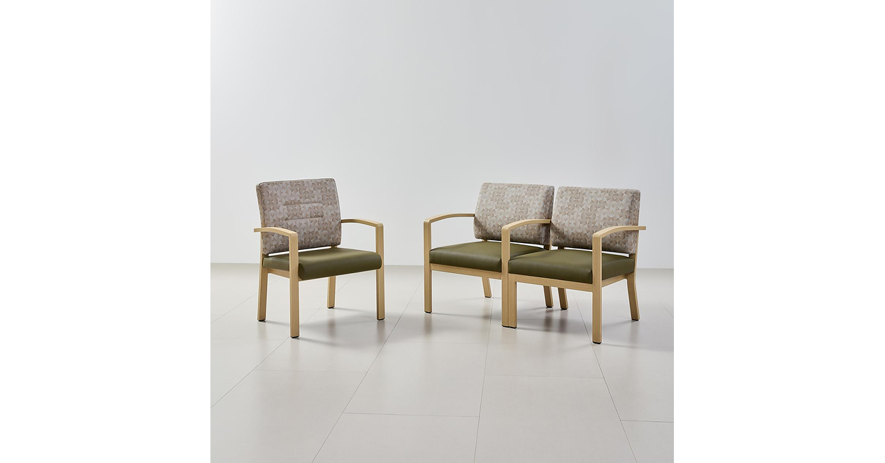 Metal Wood Grain Emerges as a New Option for European Senior Living Furniture