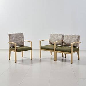 Metal Wood Grain Emerges as a New Option for European Senior Living Furniture