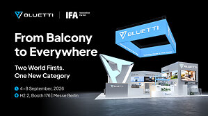BLUETTI amplía sus soluciones de energía inteligente en la feria IFA 2026