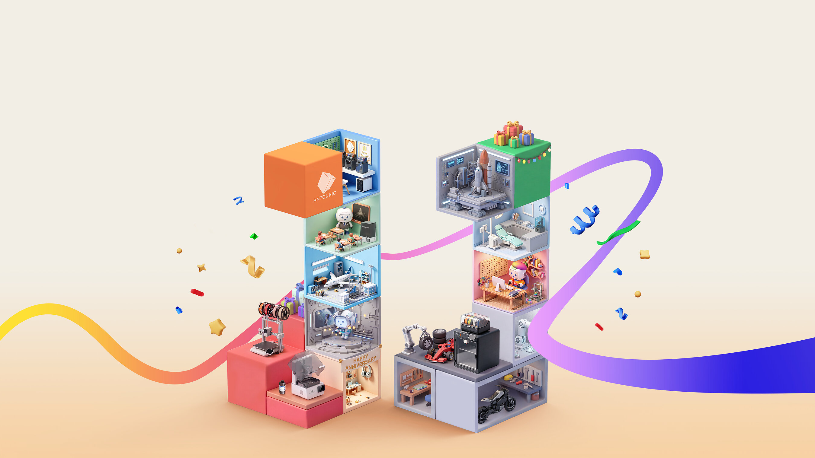 Anycubic's 11th Anniversary Celebration Is Coming: 11 Years, 11 Million Ideas