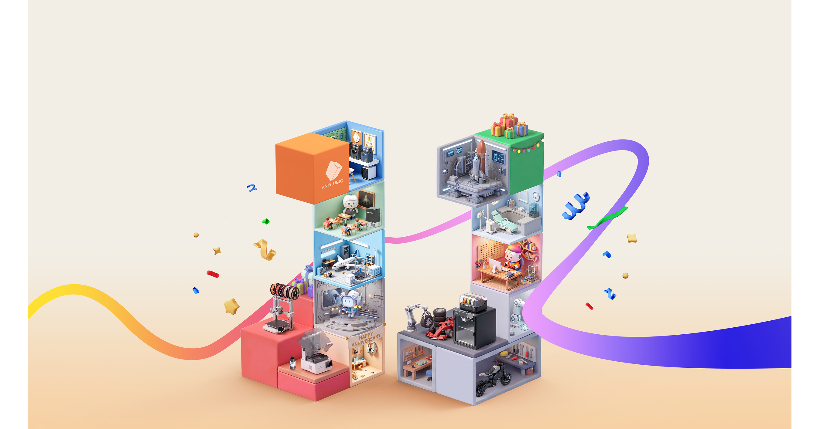 La célébration du 11e anniversaire dAnycubic approche : 11 ans, 11 millions didées La célébration du 11e anniversaire dAnycubic approche : 11 ans, 11 millions didées