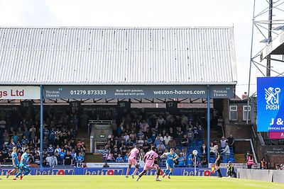 BetTOM branding on Peterborough United’s LED boards during their win over Mansfield