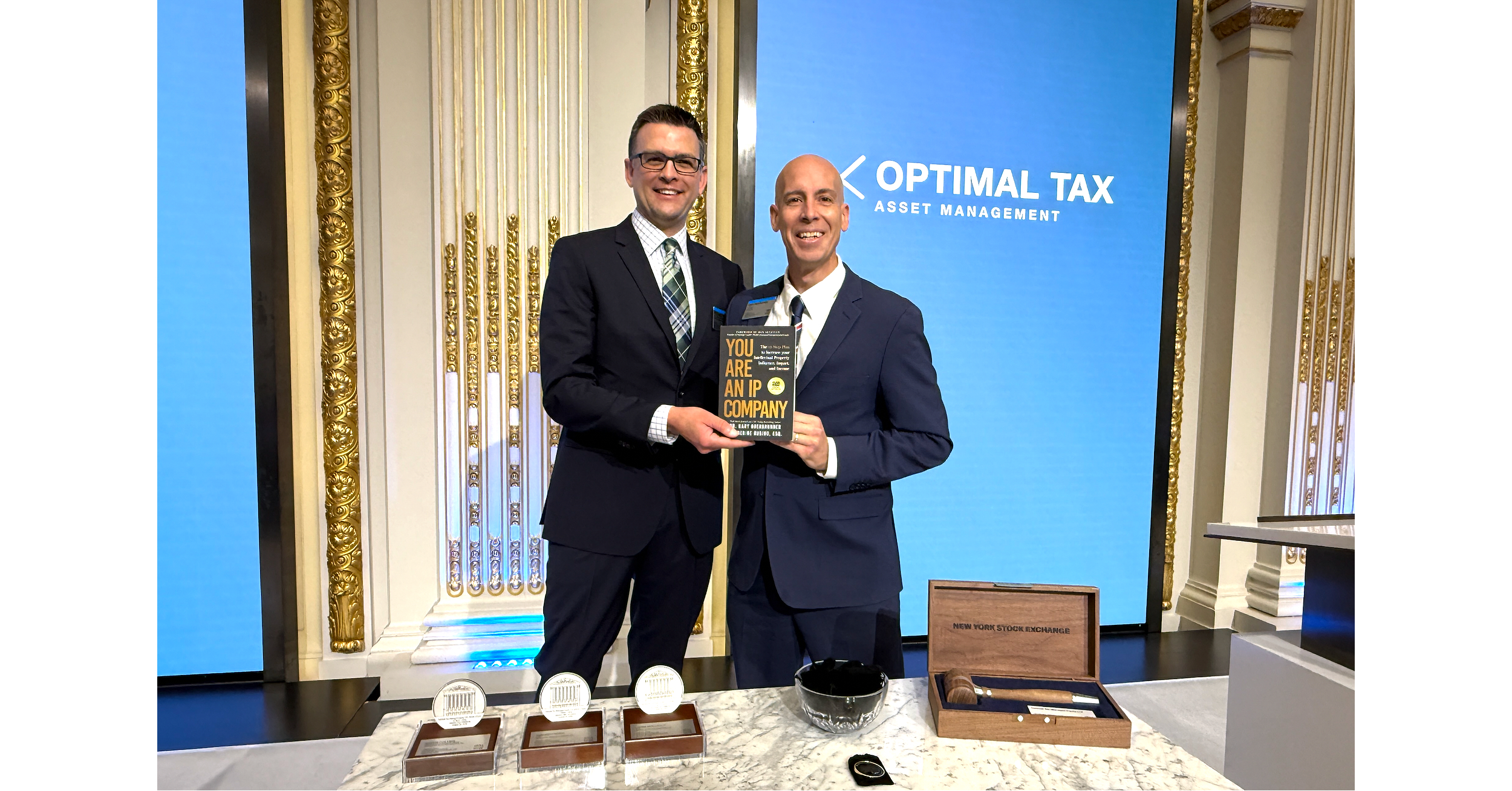 Instant IP Advisor Austin Collins Rings NYSE Opening Bell® for OTAX ETF Instant IP Advisor Austin Collins Rings NYSE Opening Bell® for OTAX ETF
