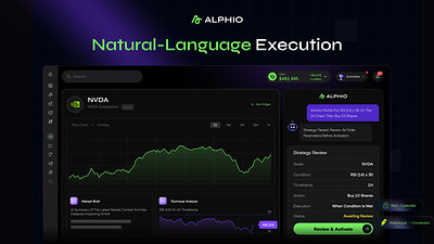Alphio.AI, the platform connects conversational AI directly with multi-asset trade execution. Alphio.AI, the platform connects conversational AI directly with multi-asset trade execution.
