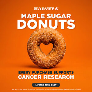 Harvey's Joins Canadians in the Fight to Finish It with the Terry Fox Foundation