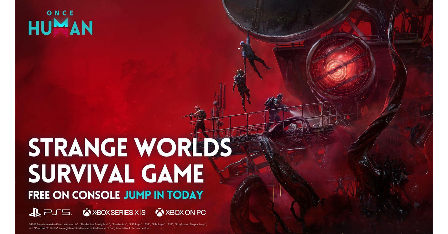 Once Human Now Available on PS5 and XBOX