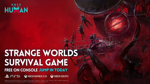 Once Human Now Available on PS5 and XBOX