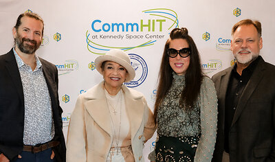 Left to right: CommHIT CTO Kevin Salzer, MSP, AICP; Debbie Allen; CommHIT CEO Kendra Siler, PhD; CommHIT Chief Medical Information Officer David Willis, MD Left to right: CommHIT CTO Kevin Salzer, MSP, AICP; Debbie Allen; CommHIT CEO Kendra Siler, PhD; CommHIT Chief Medical Information Officer David Willis, MD