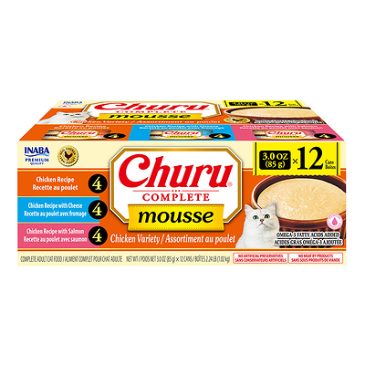 Churu Complete mousse - 12 pack variety