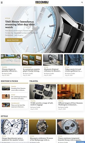 Recombu Relaunches as the Ultimate Lifestyle Destination