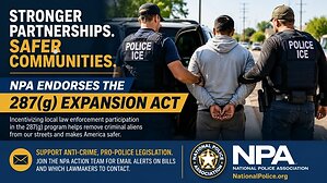 The National Police Association Endorses the 287(g) Expansion Act