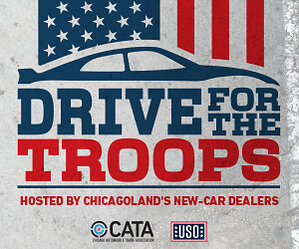 Chicagoland New-Car Dealers Raise More Than $59,000 for the USO in the 13th Annual Drive for the Troops Campaign