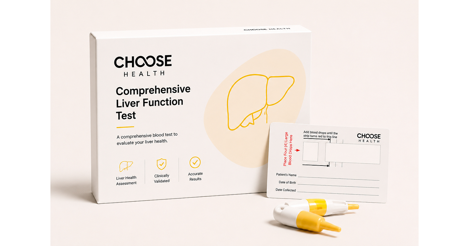 Choose Health Launches Most Comprehensive At-Home Liver Function Test with 20+ Biomarkers and Clinical Risk Scores
