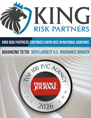 King Risk Partners Continues Rapid Rise in National Rankings, Advancing to the 36th Largest U.S. Insurance Broker
