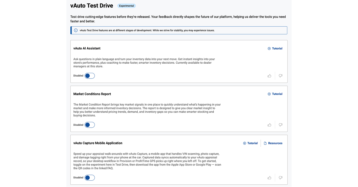 vAuto Launches Test Drive, New Initiative to Scale and Speed Product Innovations