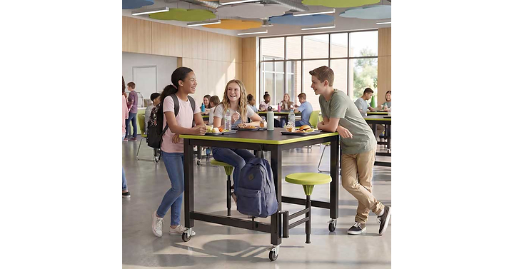 SICO Introduces the Axis™ Table: Built for the Cafeteria, Ready for the Classroom