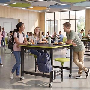 SICO Introduces the Axis™ Table: Built for the Cafeteria, Ready for the Classroom