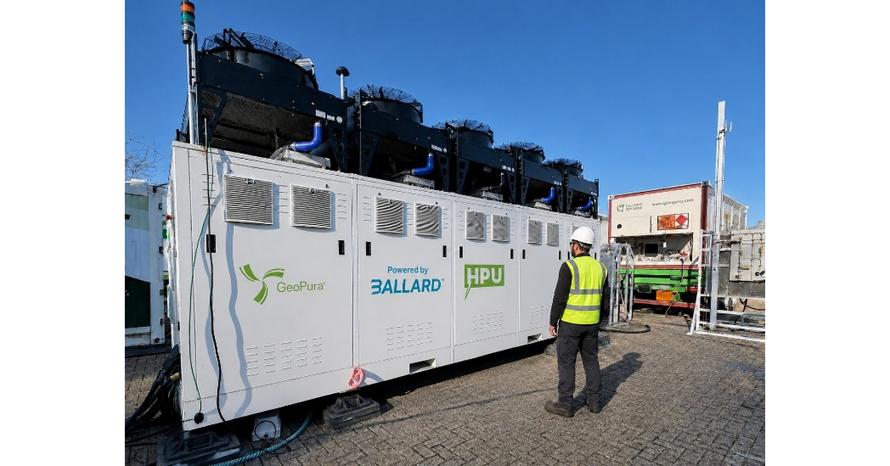Ballard closes acquisition of GeoPura, becoming an integrated hydrogen energy solutions provider