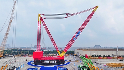 XCMG Unveils Worldâ€™s First 14,000-Ton Ring Crane
