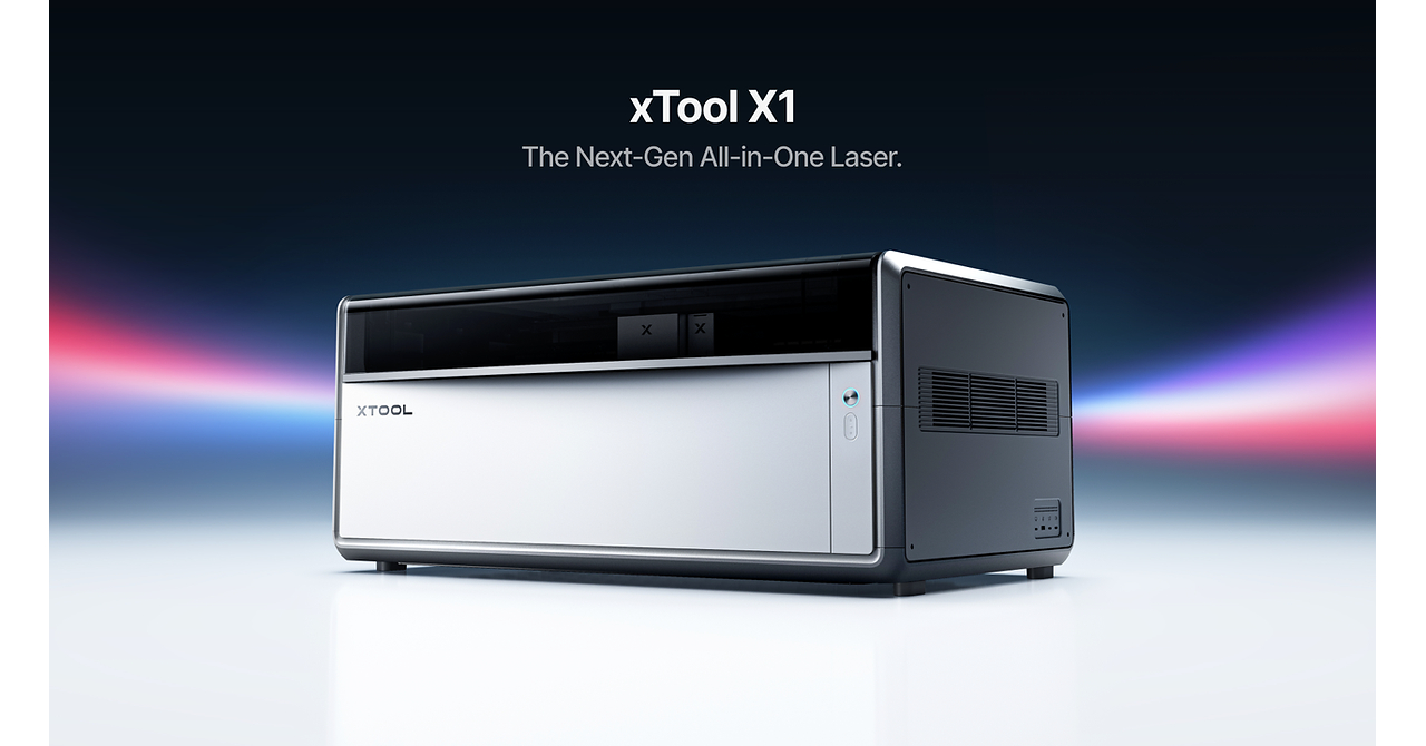 xTool Introduces X1, a Next-Gen All-in-One Laser Platform Built for Speed, Scale, and Versatility