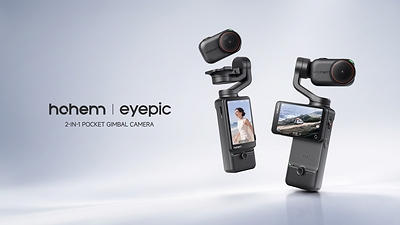 Hohem Previews Eyepic, the World’s First 2-in-1 Pocket Gimbal Camera, at IFA 2026