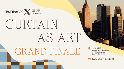 TWOPAGES X Design Contest Announces New York City Grand Finale for September 16, 2026