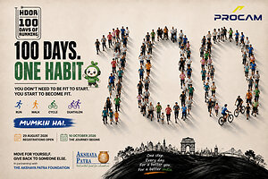 Procam launches 'HDOR - 100 Days of Running' in a whole new avatar turning 100 days of movement into habits for life