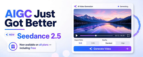 GeeLark announces the expansion of its AIGC capabilities with new models like Seedance 2.5 now available on all plans including free users GeeLark announces the expansion of its AIGC capabilities with new models like Seedance 2.5 now available on all plans including free users