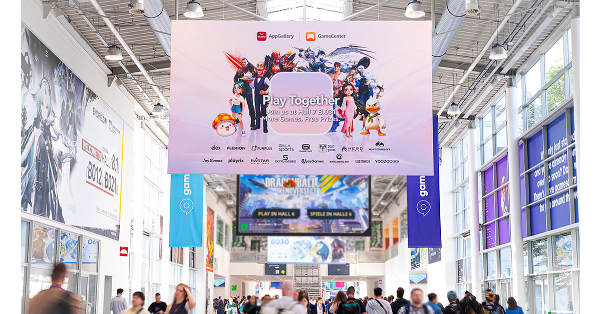 HUAWEI AppGallery und GameCenter lassen eine Woche voller gemeinsamer Spielspaß auf der Gamescom 2026 ausklingen