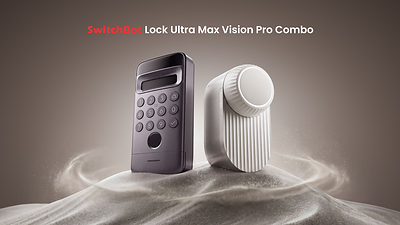 SwitchBot Lock Ultra Max Vision Pro Combo