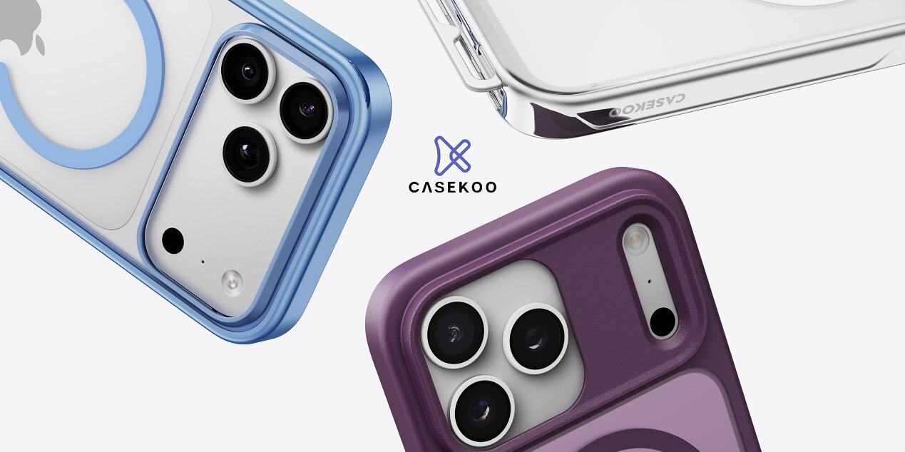 CASEKOO Launches New iPhone Case Colorways: Gentle Blue &amp; Cherry Lush