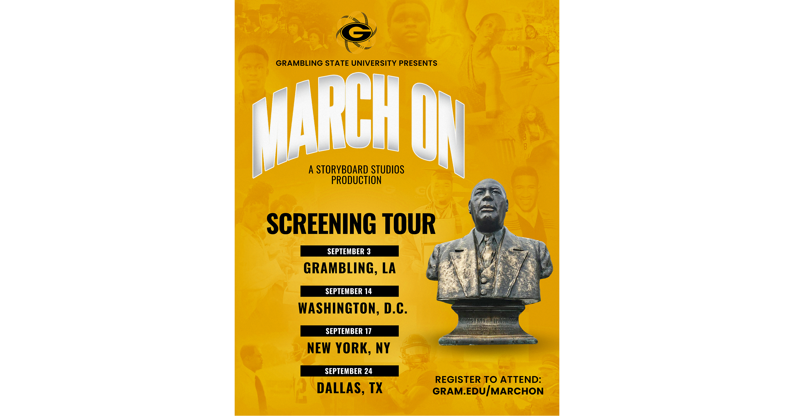 Grambling State Hits the Road: 125 Years, One Historic Multiversary, One National Tour